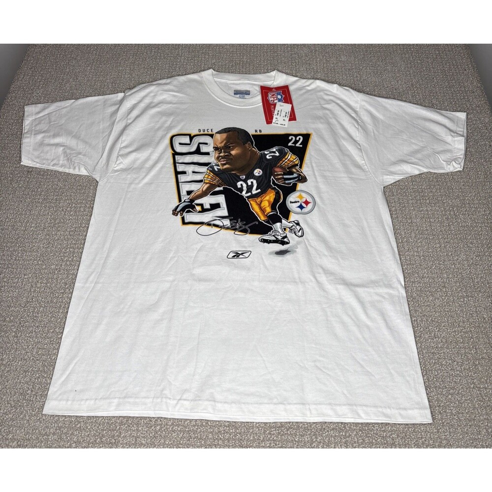 NWT Vintage Reebok Pittsburgh Steelers Duce Staley #22 Shirt - Size XL